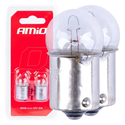 Produktbild von AMIO Halogenlampen R10W BA15S 12V 2 Stück. x