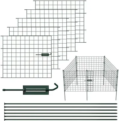 Immagine prodotto di Elementi metallici per recinzioni da giardino, cancello da giardino, recinzione da giardino, verde, metallo