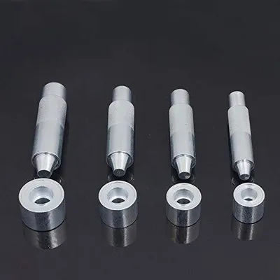 Ösenwerkzeug-Set, Ösenstanzer, 4 mm, für Leder & Basteln