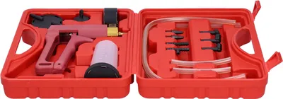 Obrázek produktu pro Ruční podtlaková pumpa Tester Tool Brake Bleeder Kit Adaptéry Konektory se sadou nástrojů
