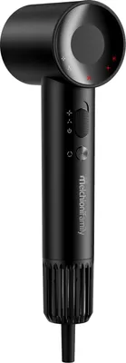 Produktbild von Melchioni Haartrockner Schwarz 1400W 2 Geschwindigkeiten Temperatur einstellbar