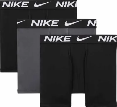 Obrázek produktu pro Nike Kids Essential Micro Boxerky 3 ks Černá,šedá 6-10 let Chlapci Černá,šedá 6-10 let