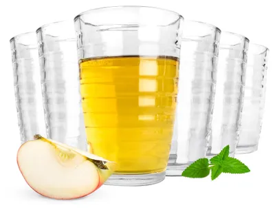 Obrázek produktu pro Sada 6 sklenic na nápoje – objem 320 ml – průhledné