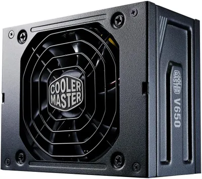 Produktbild von Cooler Master V650 SFX Gold, 650 W, 90 - 264 V, 47 - 63 Hz, 8 - 4 A, Aktiv, 120 W