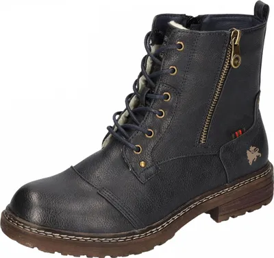 Image de Bottes à lacets Lerros, bleu, taille 38