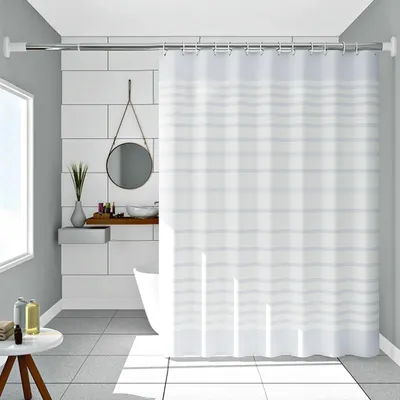 Produktbild von Wasserdichtes Duschvorhang 80 x 200 cm - Schimmelresistent und Schnelltrocknend