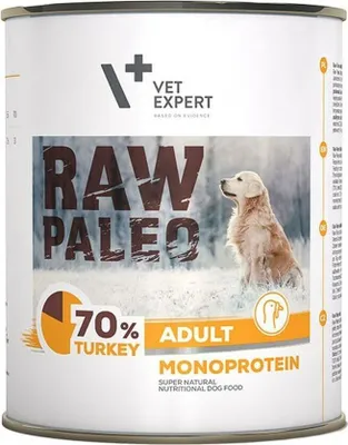 Produktbild von VetExpert Raw Paleo Truthahn Erwachsene Dose 800g