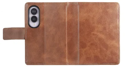 Imagen del producto de Funda abatible de lujo para Samsung Galaxy Z Fold 8 - Marrón oscuro