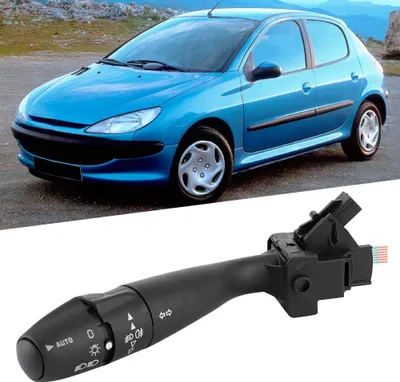 Zdjęcie produktu dla Przełącznik kierunkowskazów samochodowych, dźwignia sterująca 96215553 Pasuje do Peugeot 206 207 307 406