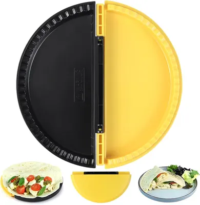Imagen del producto de Molde para masa de 19,5 cm de diámetro, fabricado en polipropileno apto para uso alimentario, ideal para dumplings y ravioles