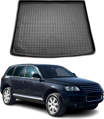 Immagine prodotto di Tappetino per bagagliaio Vaschetta per VW Touareg 2002-2010 Gomma TPE Nero