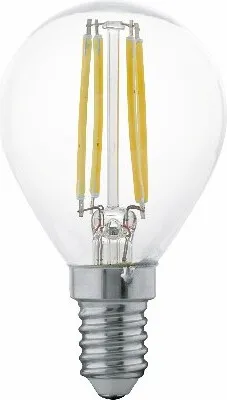 Produktbild von LightMe LED Filament Leuchtmittel Tropfen 2W = 25W E14 klar 250lm warmweiß 2700K 320°