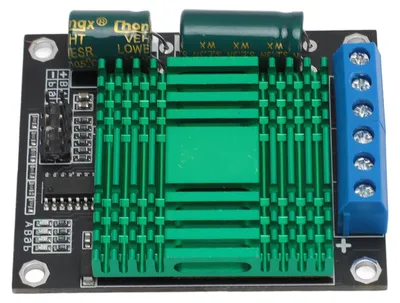 Obrázok produktu pre Modul ovládača jednosmerného motora 9 V – 30 V, 60 A, dvojkanálový PWM, vysokovýkonný, s H-můstkom, určený na výmenu