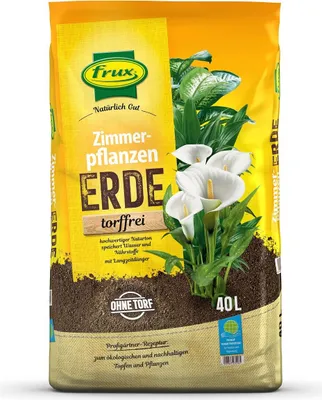 Produktbild von frux® Zimmerpflanzenerde Natürlich Gut torffrei - 40 Liter