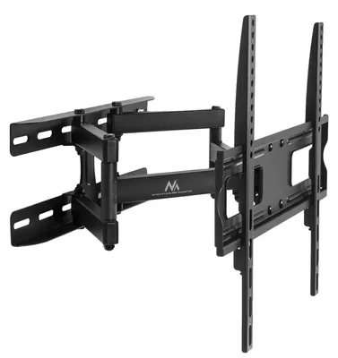 Obrázok produktu pre Držiak na televízor alebo monitor, max. VESA 400 × 400 mm, 30 kg, vhodný pre uhlopriečky 26–65 palcov, nastaviteľná vzdialenosť 70–460 mm, naklonenie +15° / -15°