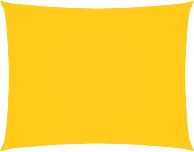 Image de vidaXL Voile d'ombrage Oxford Rectangulaire 3x6 m Jaune