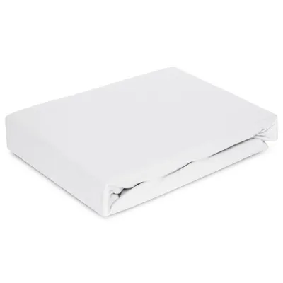 Zdjęcie produktu dla Design91 prześcieradło z gumką JERSEY4 białe 240x220 30CM 190