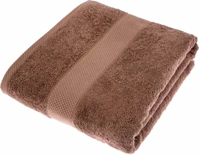 Obrázek produktu pro HOMESCAPES Froté plážová osuška 100% bavlna osuška do sauny 100x180cm - hnědá