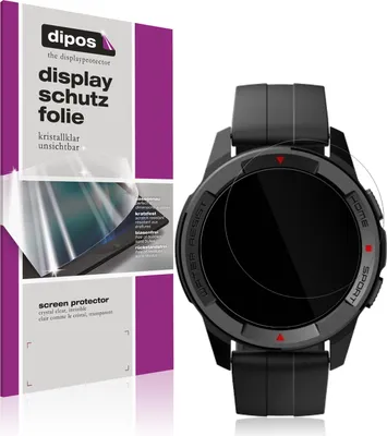 Produktbild von 2x Schutzfolie für Mibro Watch X1 klar Displayschutzfolie Folie Display Schutz