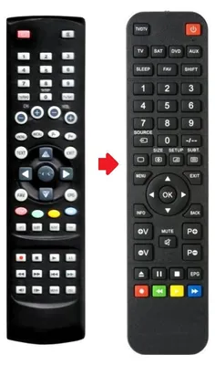 Produktbild von Ersatz Fernbedienung passend für Comag SL60 HD / SL90 HD / SL100 HD / SL900 HD