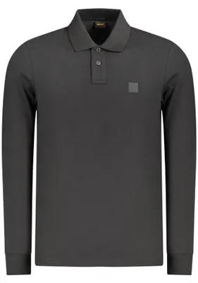 Zdjęcie produktu dla BOSS Herren-Poloshirt, langärmelig, schwarz