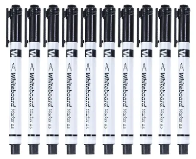 Image de Lot de 10 marqueurs pour tableau blanc à pointe fine