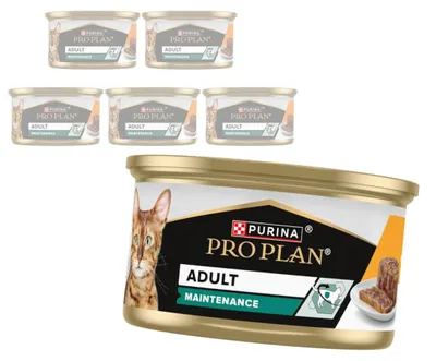 Zdjęcie produktu dla Purina Pro Plan Adult Maintenance 6x85g Mokra Karma Dla Kota Wilgotny Pasztet z Kurczakiem
