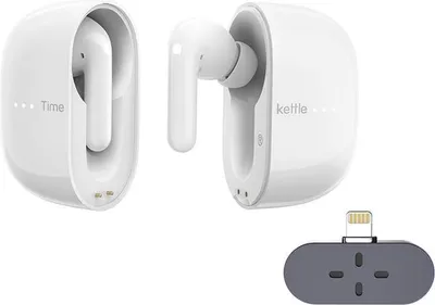 Produktbild von Timekettle M3 Übersetzungsgerät (offline-Version), weiß Zwei-Wege-Übersetzer-Kopfhörer mit App für 40 Sprachen & 93 Dialekte Online&Offline-Sprachübersetzer für Expats auf Reisen, kompatibel mit iOS & Android (6971362040215)