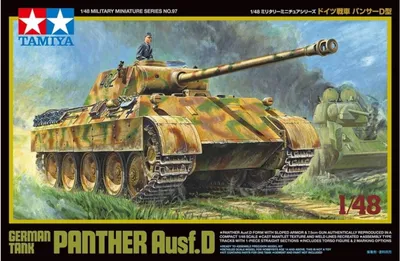 Produktbild von Tamiya 32597 - 1/48 WWII German Tank Panther Ausf.D - Neu