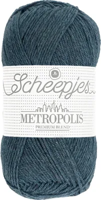 Produktbild von Scheepjes Metropolis 50g 008 Beirut - Blau meliert