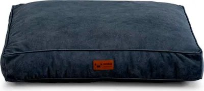 Produktbild von Hundebett High Cloud – Exklusive Hundeliege aus hochwertigem Stoff, langlebiges Hundekissen für höchsten Komfort (M-80x70, Marineblau)