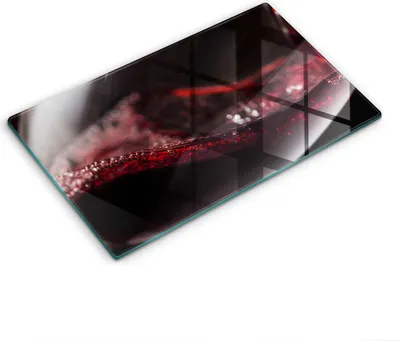 Produktbild von Abdeckung Glas - Küchenabdeckung - 30x52 cm - Abdeckplatte -Rotweinglas