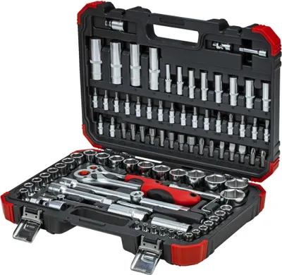 Produktbild von GEDORE red R46003094 Steckschlüssel-Satz 1/4"+1/2" 94-teilig, 3300057