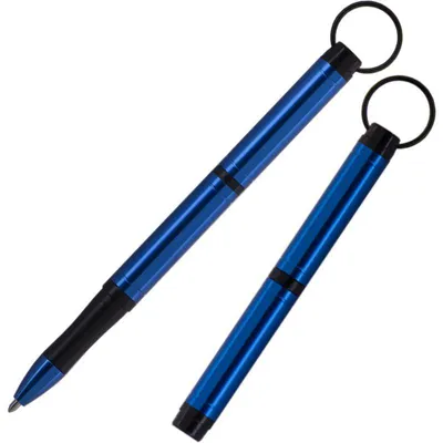 Immagine prodotto di FisherSpacePen Backpacker Space Pen blu, alluminio, portachiavi