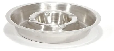 Produktbild von Edelstahl Aschenbecher rund 16 cm - Hotel/Horeca/Terrassen/Tischaschenbecher