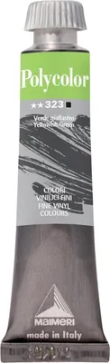 Zdjęcie produktu dla Maimeri Vynil Polycolor Farba akrylowa Yellowish Green 323 20 ml 1 szt.