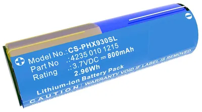 Productafbeelding van Batterijen voor de Philips HX680B en andere modellen.
