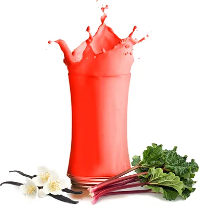 Produktbild von Vanille Rhabarber Milchshake Pulver 1 kg