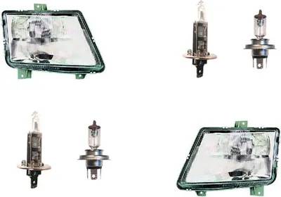 Produktbild von Scheinwerfer passend für Mercedes 638 Vito 96-03 mit H4 H1 Set L R 6388200061 A6388200061 6388200161 A6388200161 Johns