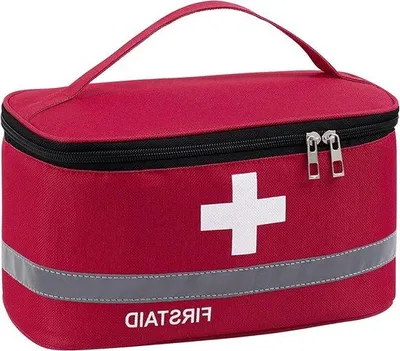 Image de Trousse de premiers secours pour les urgences, les voyages, la randonnée, trousse de secours