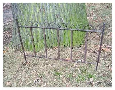Produktbild von Steckzaun, 4 Stück, Rankgitter, Rankhilfe Beetbegrenzer, 70 cm