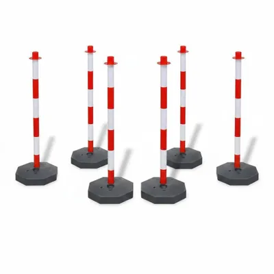 Produktbild von 6 Stück Flexible Absperrpfosten