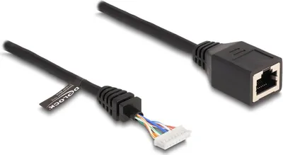 Obrázok produktu pre DeLOCK 88006, 0,23 m, Cat5e, RJ-45, Čierna