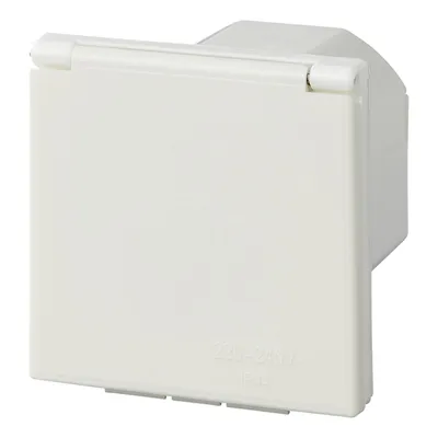 Produktbild von 2x CEE Aussensteckdose Ø94mm 220-240V Wohnwagen Wohnmobil Einspeisung 16A IP44