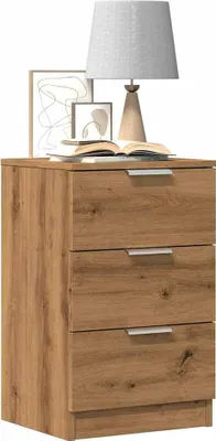 Obrázok produktu pre vidaXL Nočné stolíky 2 ks. Artisan dub 40x36x65 cm materiál na báze dreva