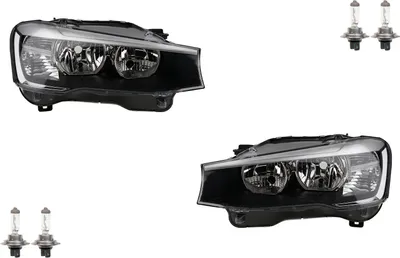 Produktbild von Scheinwerfer passend für BMW X3 F25 04/14- m. H7 H7 als Set Links Rechts 63117334077 7334077 63117334078 7334078 Johns