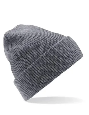 Immagine prodotto di Cappello invernale Beechfield B425 | Heritage Beanie - Colore: Grigio Grafite - Taglia: Unica