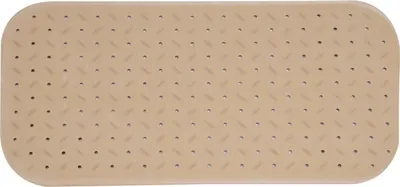 Produktbild von MSV Dusch-/Badeschutzmatte Bad - Gummi - beige - 36 x 97 cm