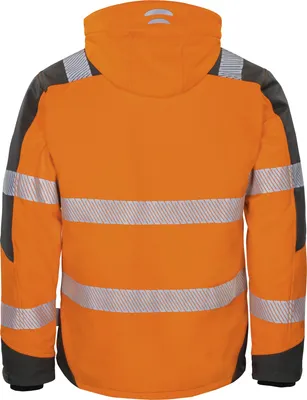 Produktbild von VIZWELL Softshell Warnschutzjacke VW 268 Gr. L orange/grau