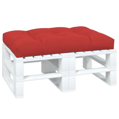 Produktbild von Palettenkissen Rot 120x80x12 cm Stoff